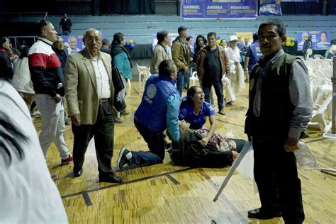Presidential candidate in Ecuador shot, killed at campaign event